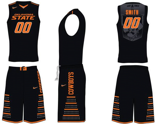 Black Basketball Uniform 4
