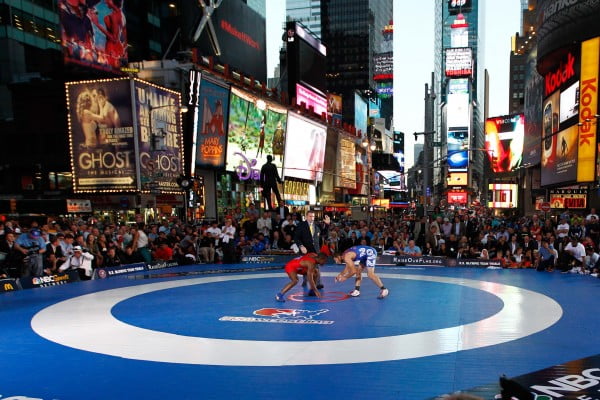 Wrestling: Russia at USA