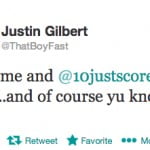 Rashaad Samples and Justin Gilbert raced and….