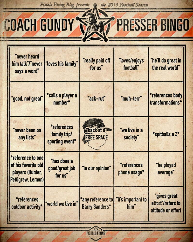 gundy-bingo